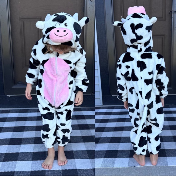 Michley | Warm Soft Cow Halloween Costume | Size 110 - 2T - Picture 1 of 7